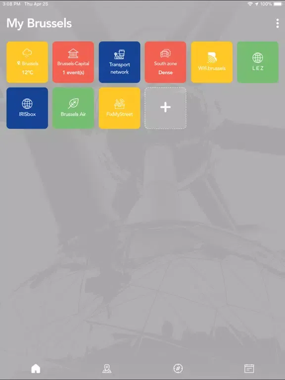 Скриншоты My Brussels iPad 