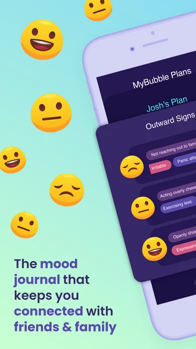 MyBubble: Mood Tracker Journal Screenshots