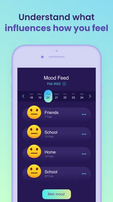 MyBubble: Mood Tracker Journal Screenshots