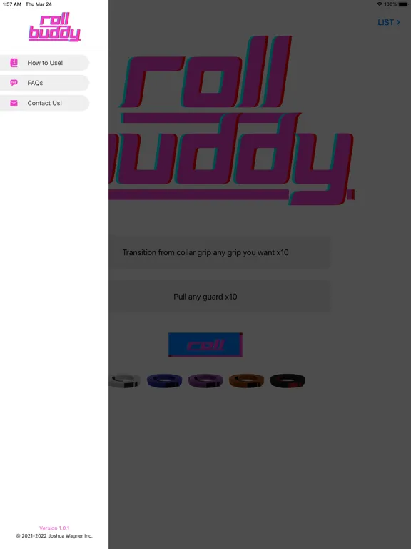 Capturas de pantalla de Roll Buddy iPad 