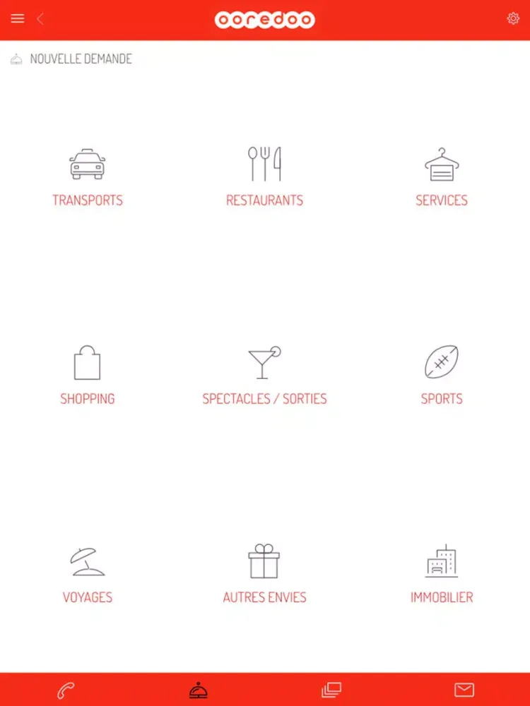 MYConcierge by Ooredoo iPad  स्क्रीनशॉट