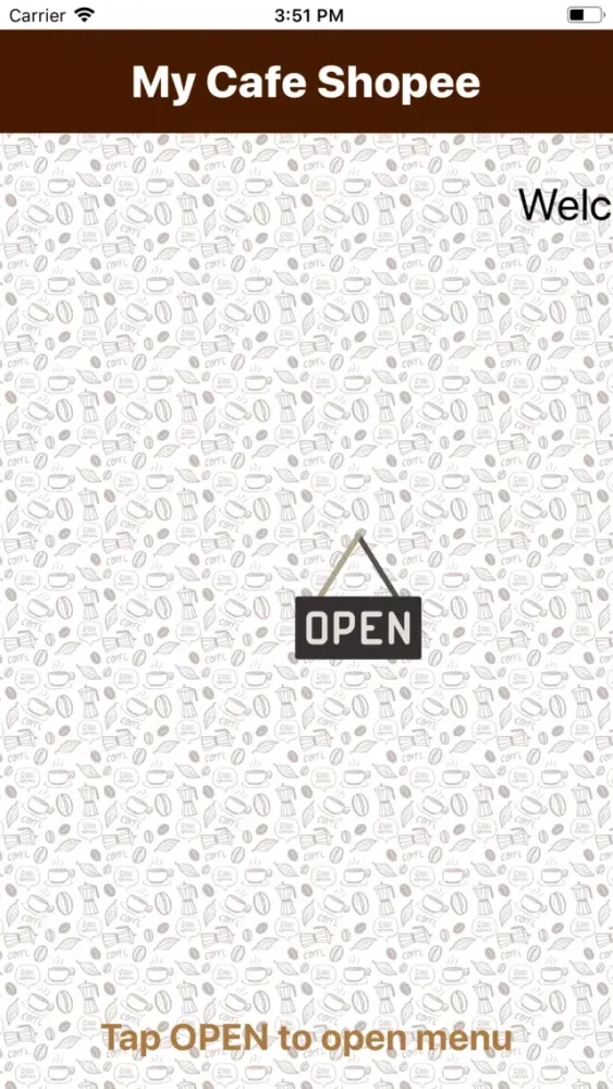 Capturas de tela do My Cafe Shopee