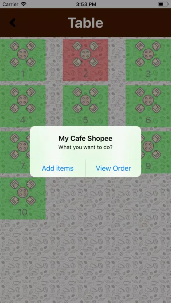 Capturas de tela do My Cafe Shopee