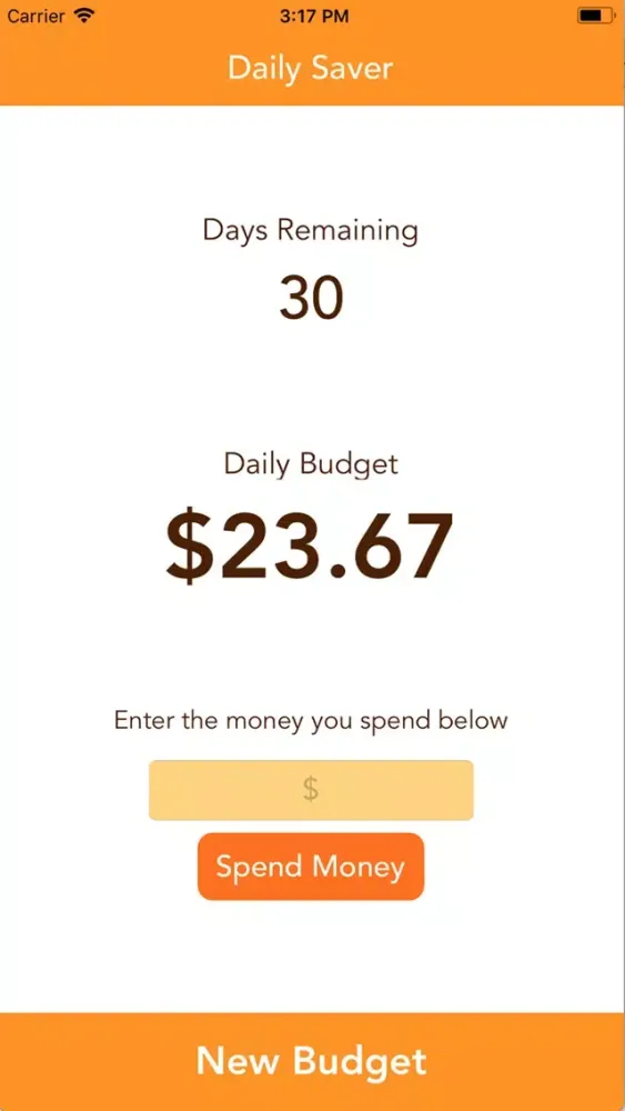 Tangkapan layar Daily Saver