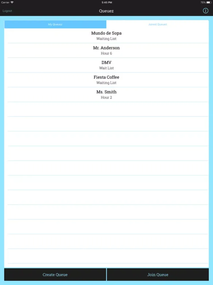 تصاویر Queuez iPad 