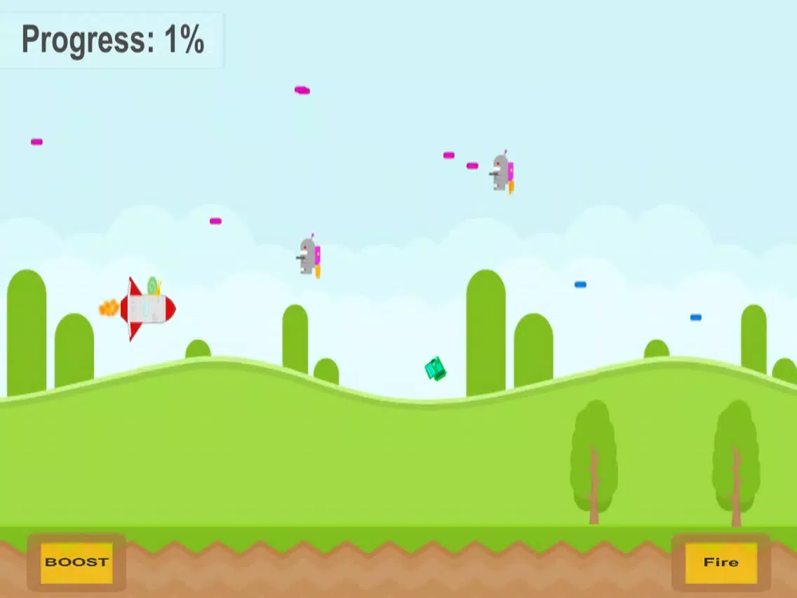 Zrzuty ekranu Super Rocket Snail iPad 