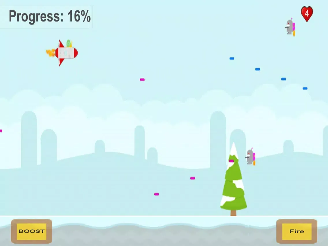 Zrzuty ekranu Super Rocket Snail iPad 