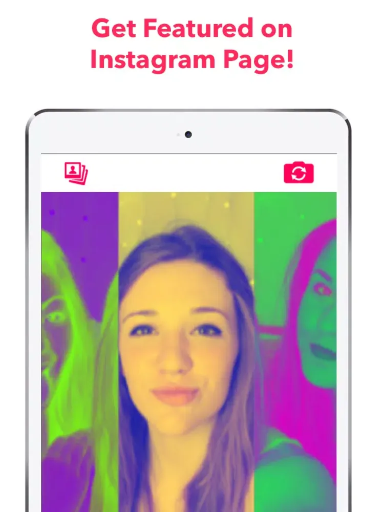 Capturas de tela do CamStar - Free Selfie Photo Effects for FB, PS Instagram & Snapchat iPad 