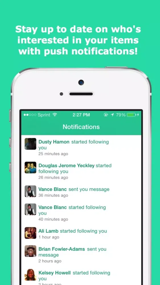 Captures d'écran de MyCampus : Buying & Selling at College Made Simple