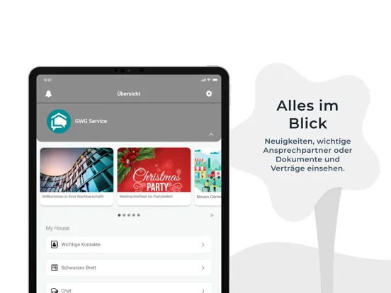 Скриншоты GWG Service iPad 