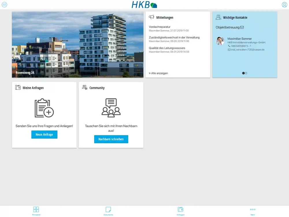 HKB GmbH iPad 應用截圖