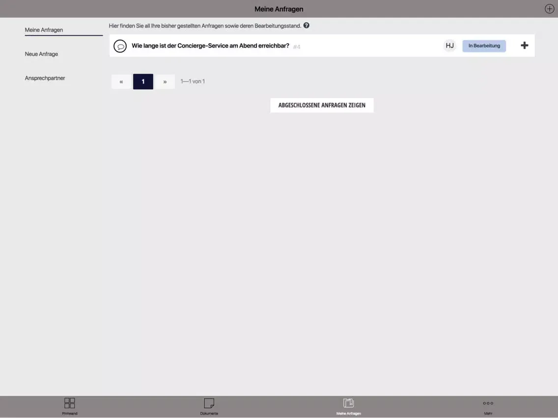 Millennium Tower Services iPad 应用截图