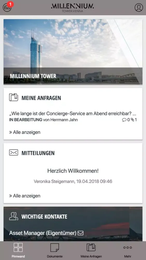 Millennium Tower Services应用截图