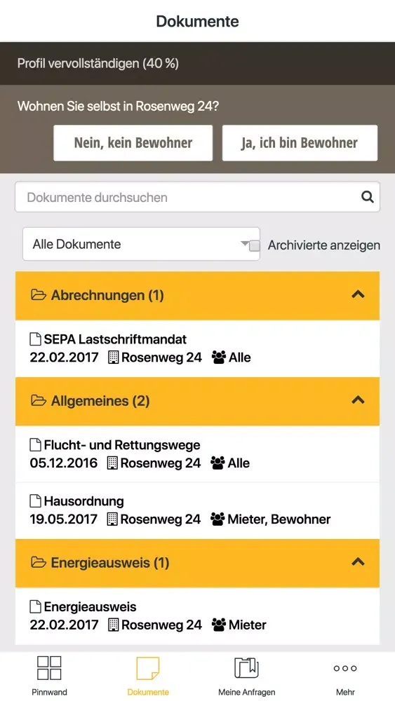 RKS Immobilienmanagement Screenshots