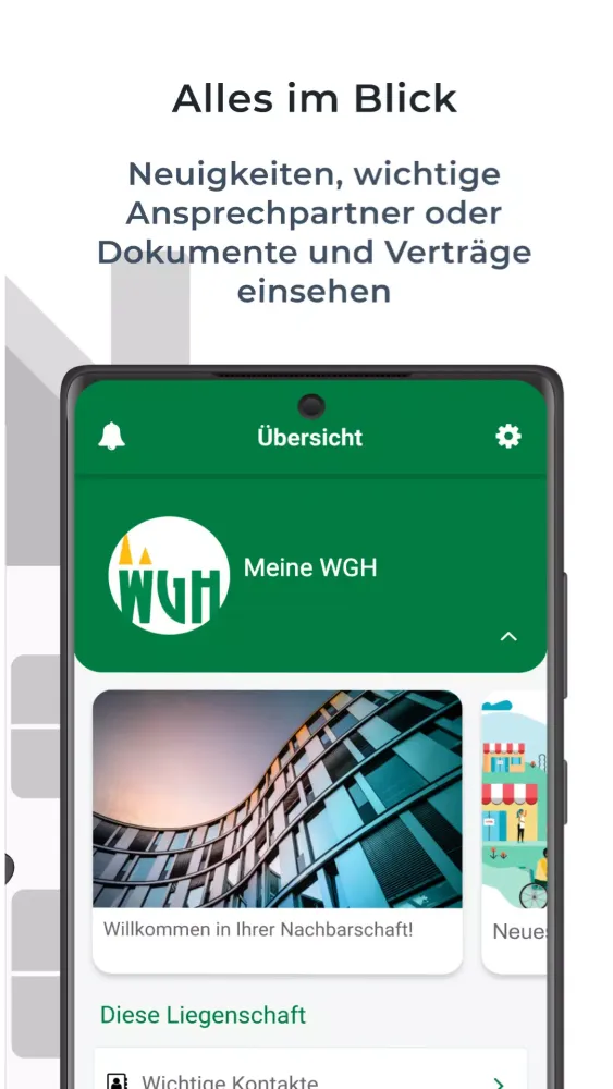 Screenshot di Meine WGH