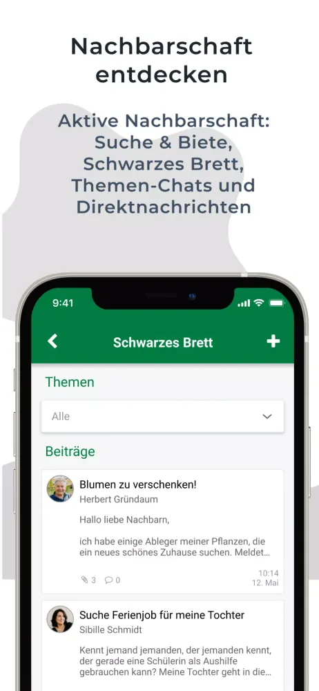 Screenshot di Meine WGH