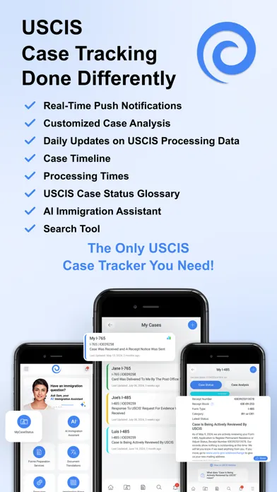 Your USCIS Case Tracker Pro स्क्रीनशॉट