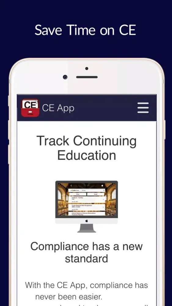 CE App - Find & Track CE/CME スクリーンショット