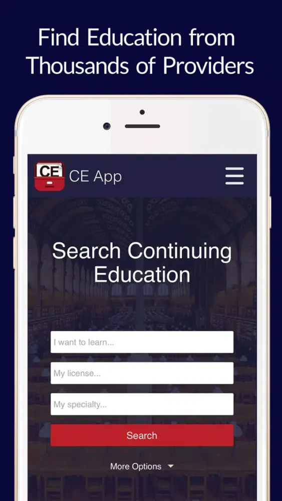 CE App - Find & Track CE/CME スクリーンショット