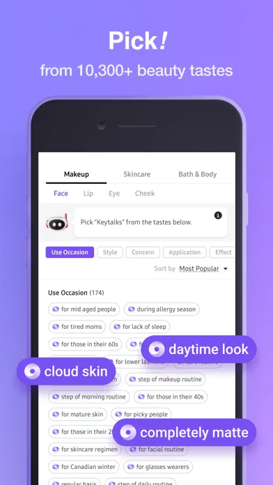 Tangkapan layar Glamai - AI Beauty Assistant