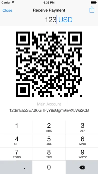 Mycelium Bitcoin Wallet Screenshots