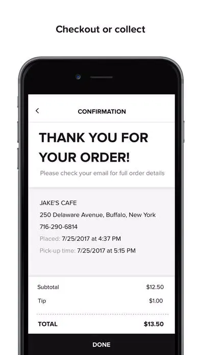 Tangkapan layar Jake's Cafe