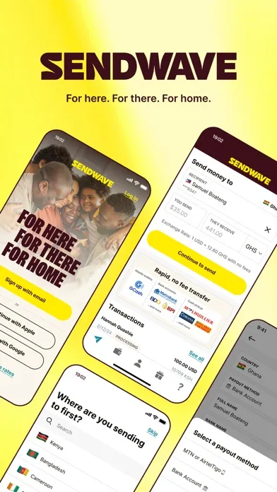 Sendwave - Send Money Screenshots