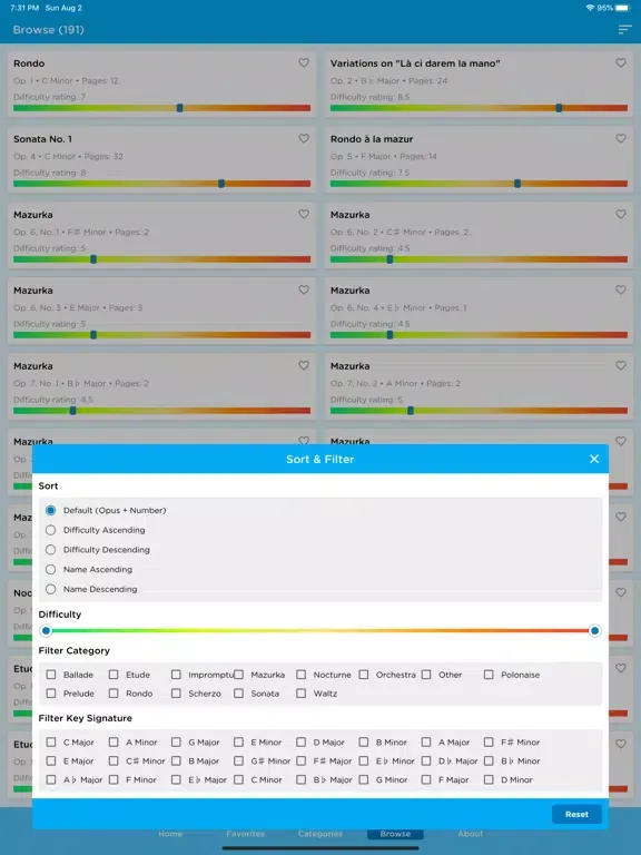 Capturas de pantalla de Chopin: Complete Sheet Music iPad 