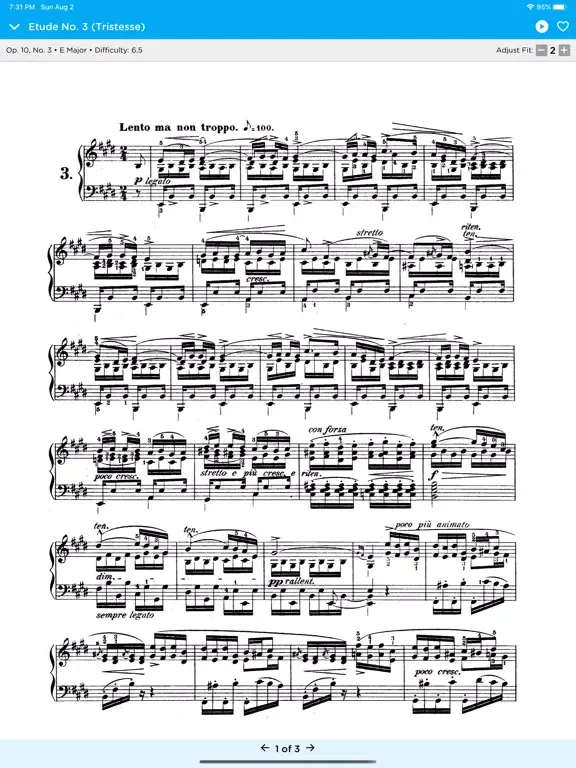 Capturas de pantalla de Chopin: Complete Sheet Music iPad 