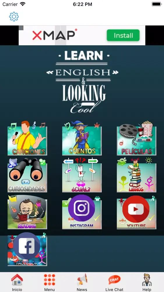 Zrzuty ekranu Aprende Ingles Escuchando