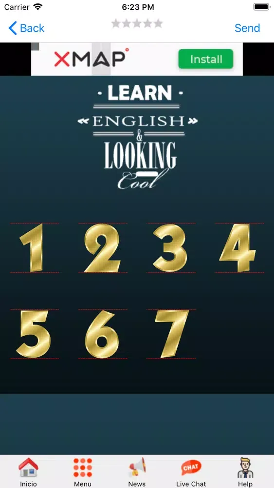 Zrzuty ekranu Aprende Ingles Escuchando