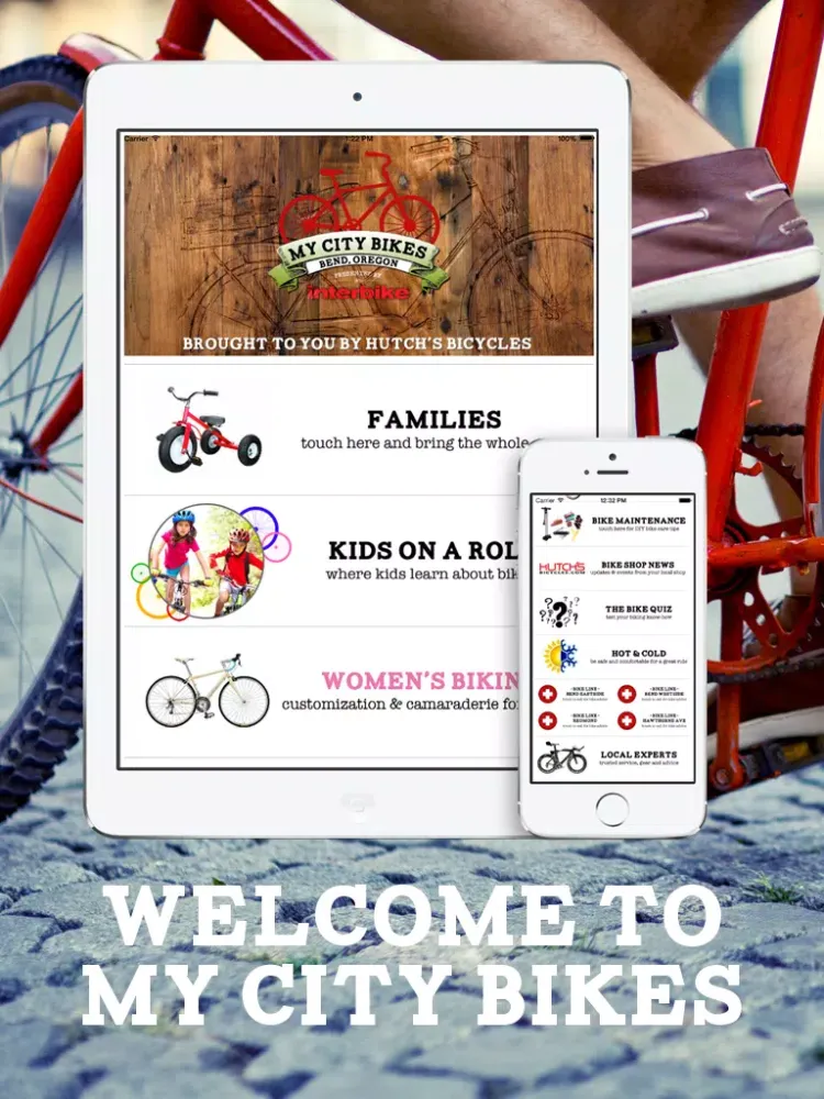 Bend Bikes iPad  Screenshots