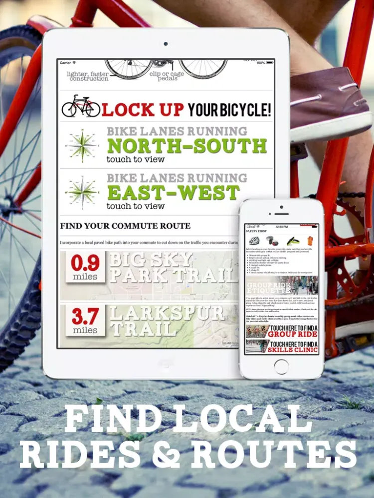 Bend Bikes iPad  Screenshots