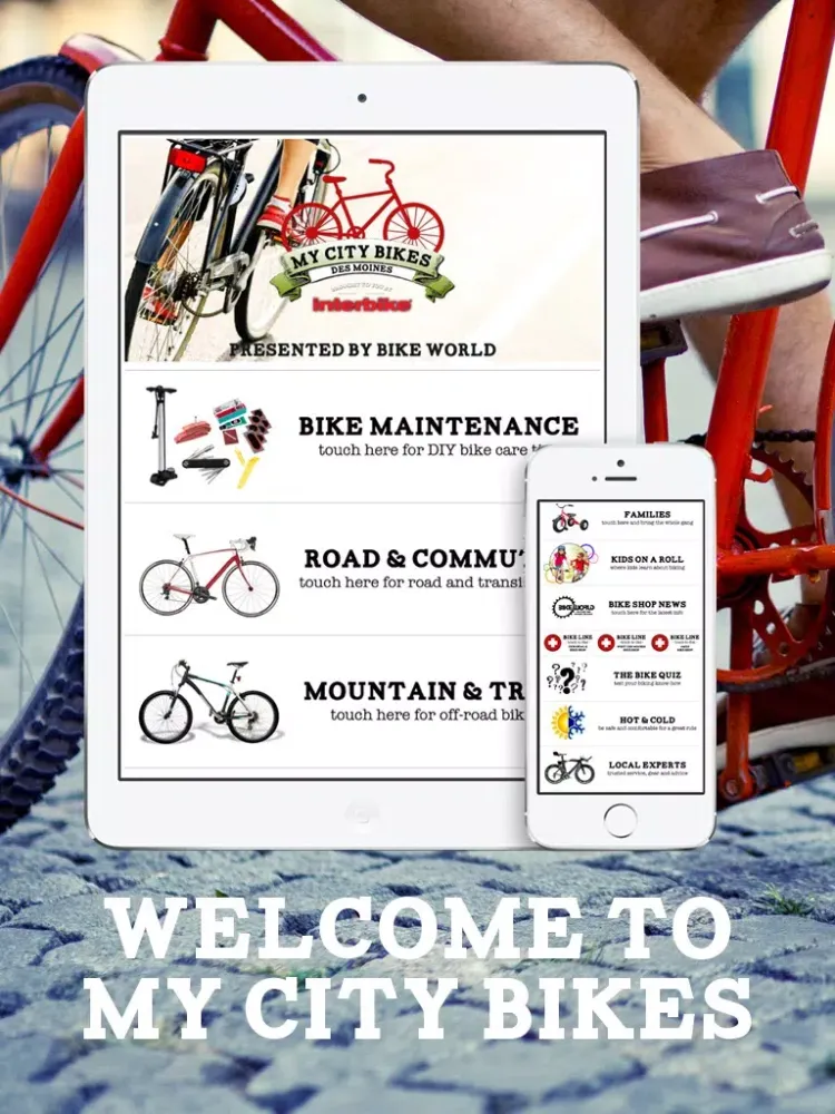 My City Bikes Des Moines iPad 应用截图