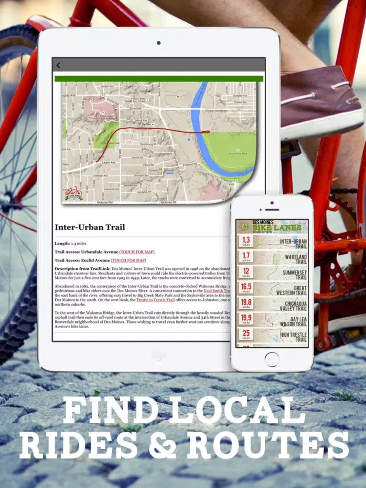 My City Bikes Des Moines iPad 应用截图