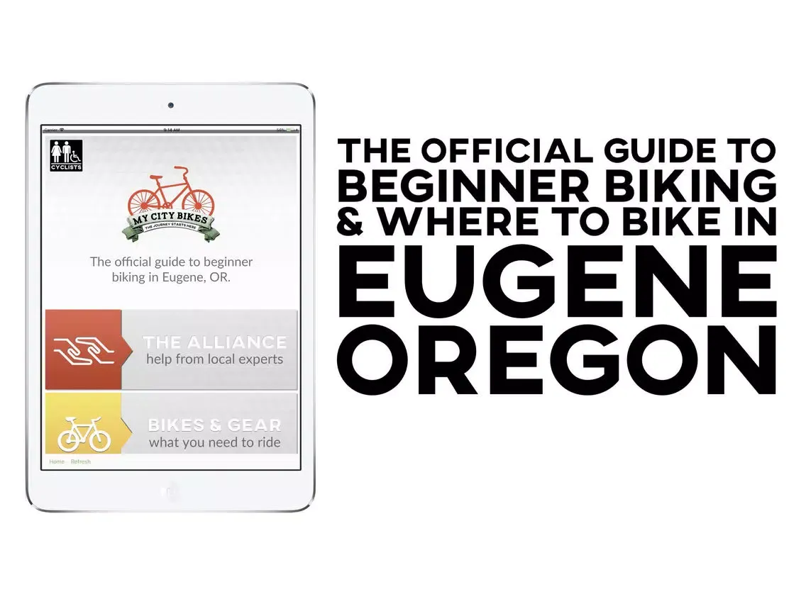 My City Bikes Eugene iPad 应用截图