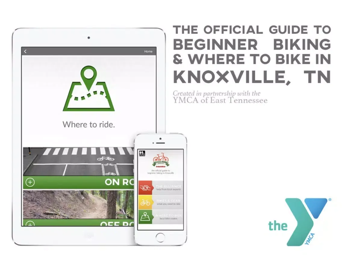Tangkapan layar My City Bikes Knoxville iPad 