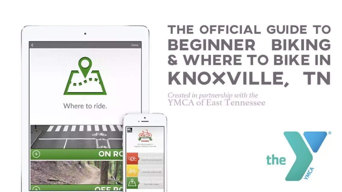 Tangkapan layar My City Bikes Knoxville