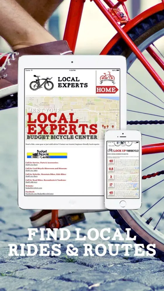 Capturas de tela do Madison Bikes