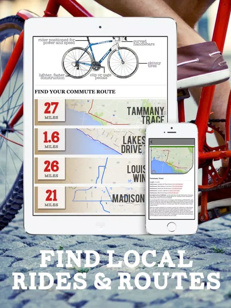 My City Bikes NOLA Northshore iPad  Ekran Görüntüleri