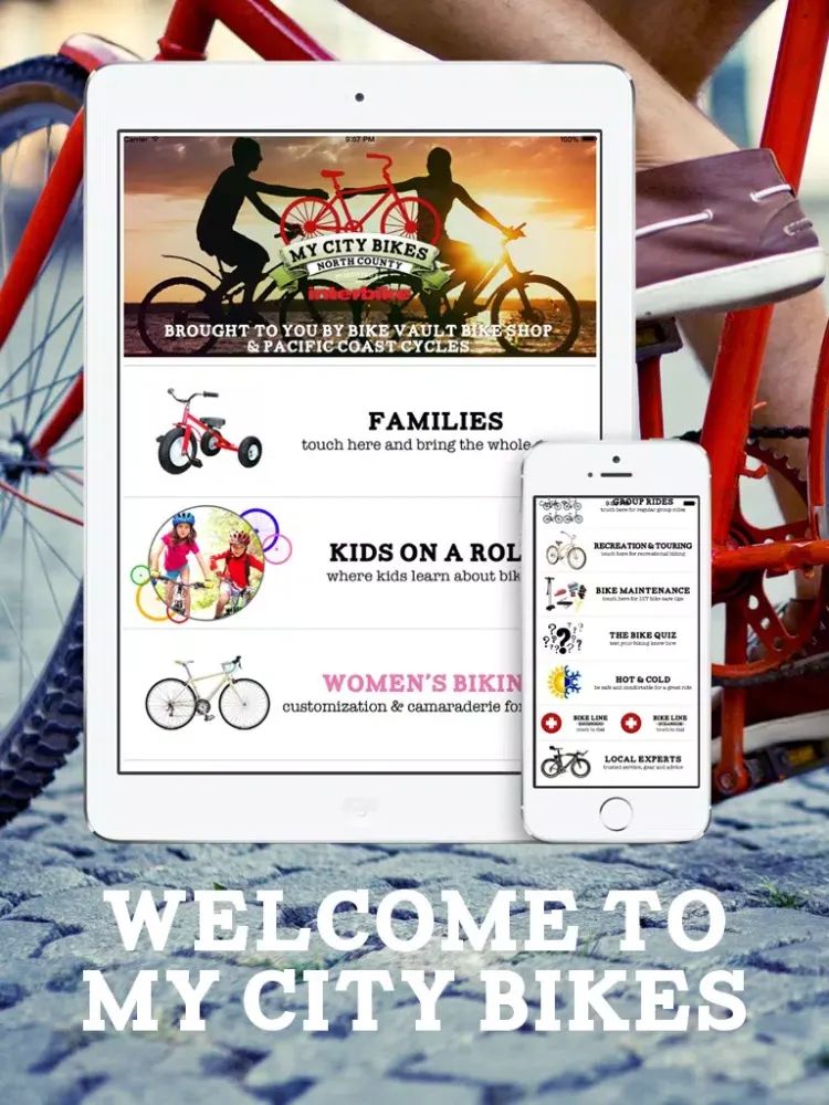 Captures d'écran de My City Bikes North County iPad 