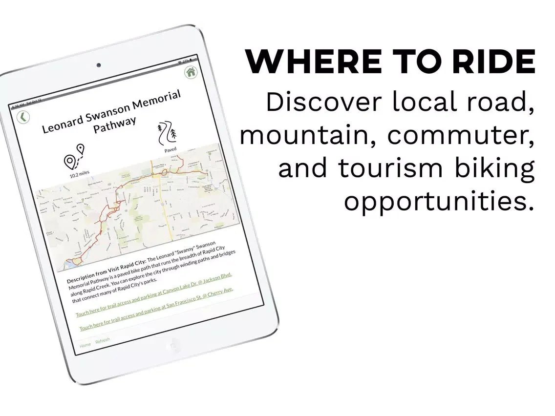 My City Bikes Rapid City iPad  Screenshots