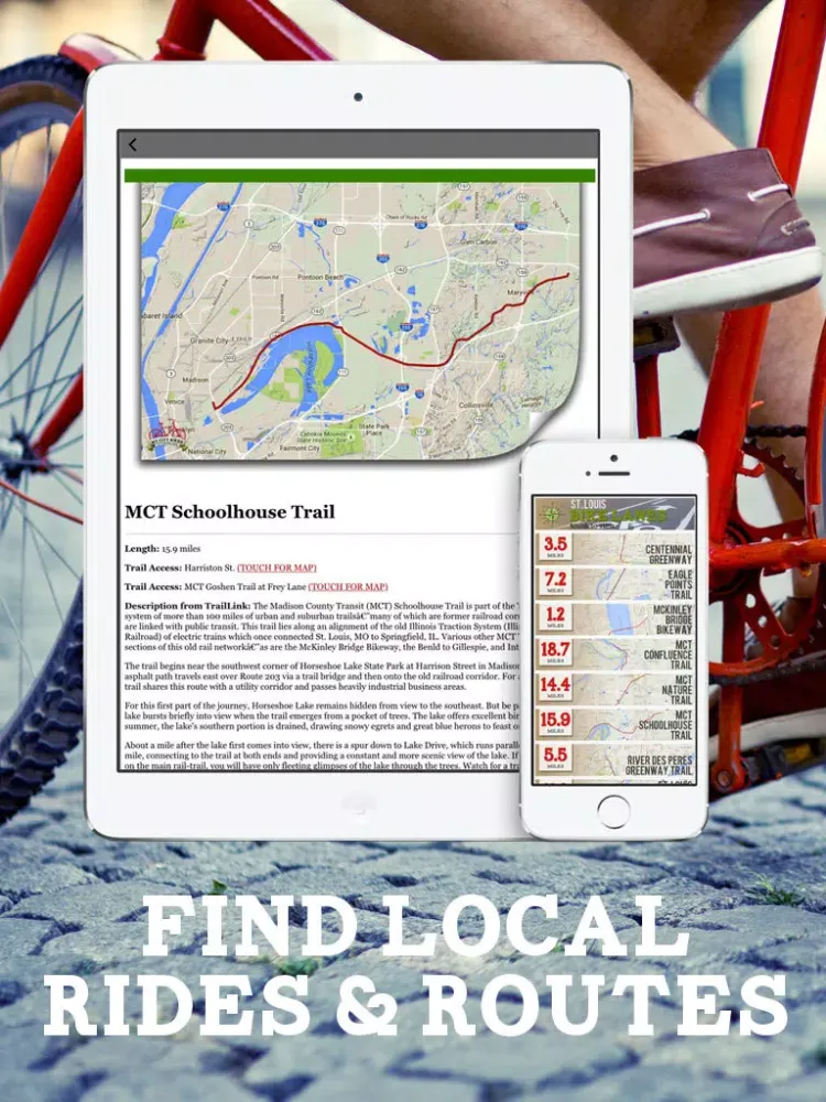 Capturas de pantalla de My City Bikes St. Louis iPad 