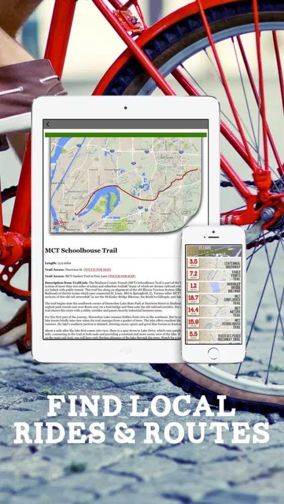 Capturas de pantalla de My City Bikes St. Louis
