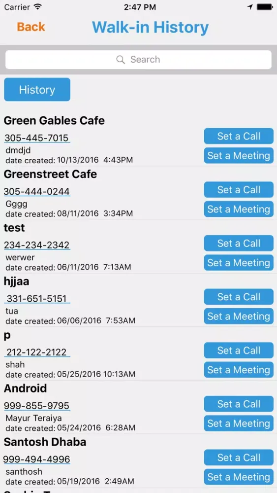 Capturas de pantalla de Sales Mapper