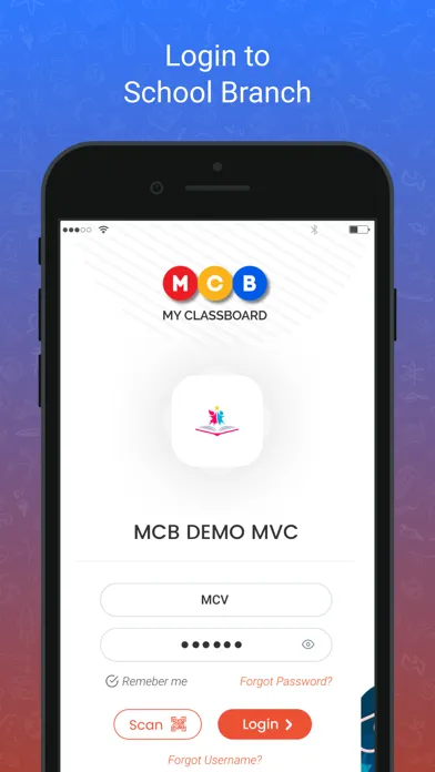 MyClassBoard Parent Portal Ekran Görüntüleri