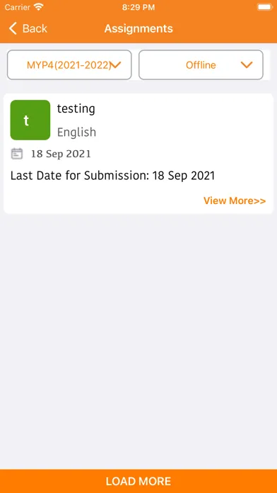 Sree Nidhi Parent Portal سکرین شاٹس