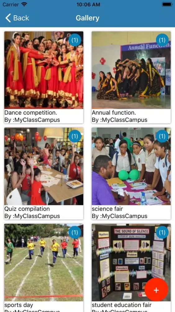 Tangkapan skrin Nirja Education
