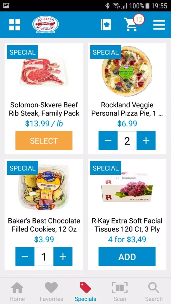 Captures d'écran de Rockland Kosher