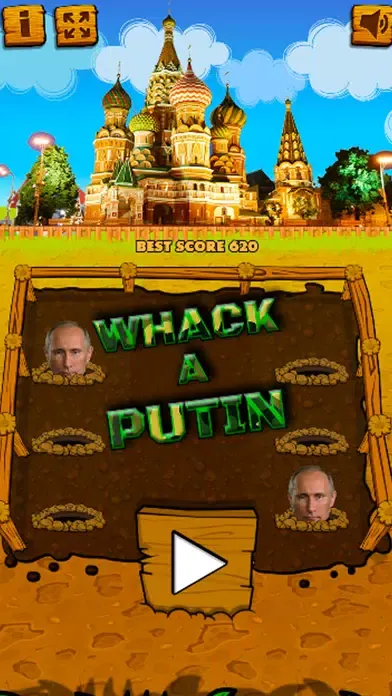 Capturas de pantalla de Whack A Putin